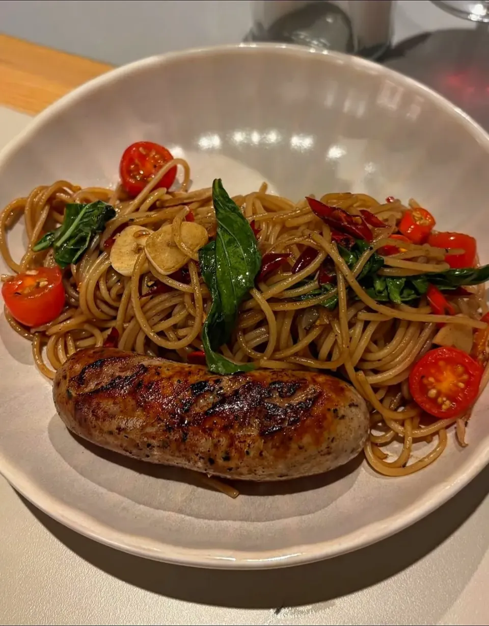 Spaghetti & Sausage for Dinner 🍝🤤|An'leeさん