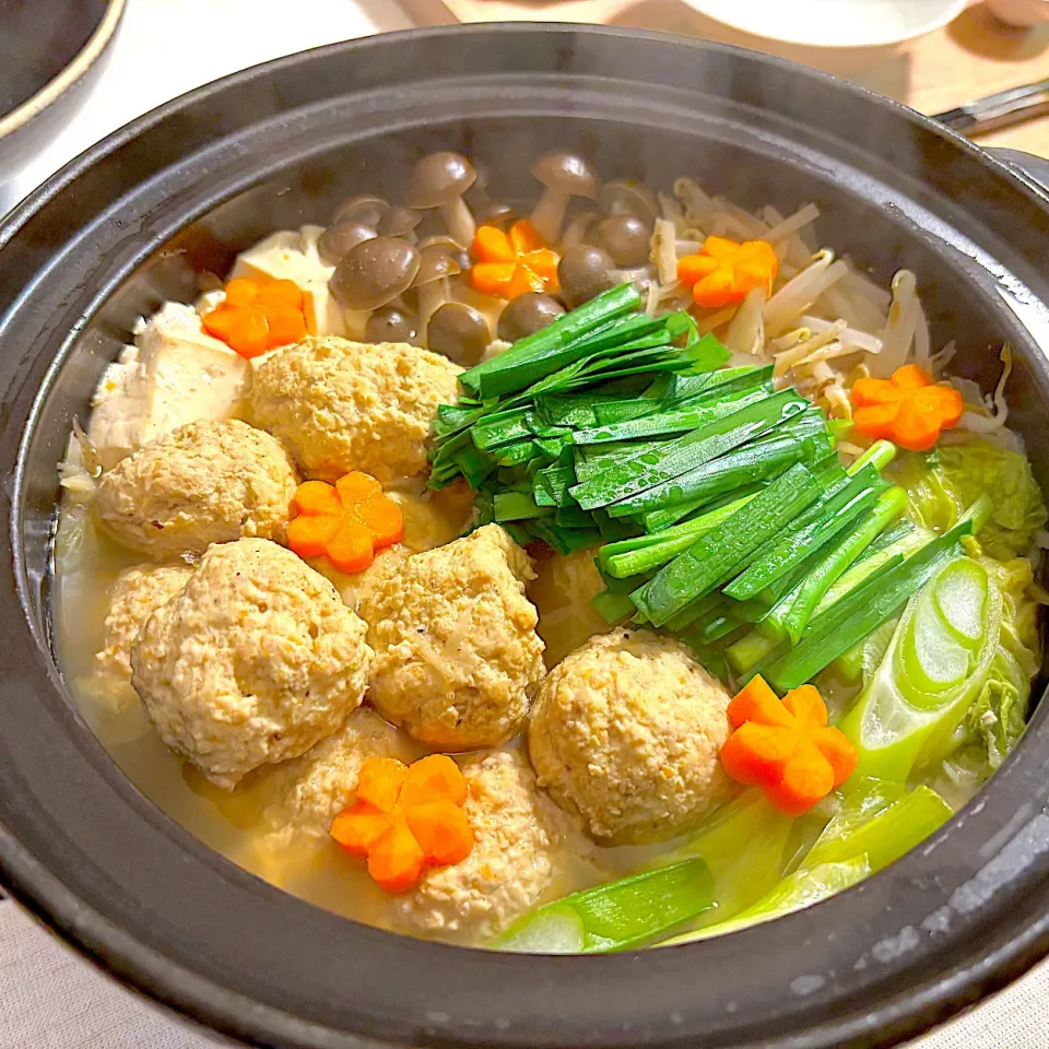 すずさんの料理 まんまる鶏つくね鍋|すずさん