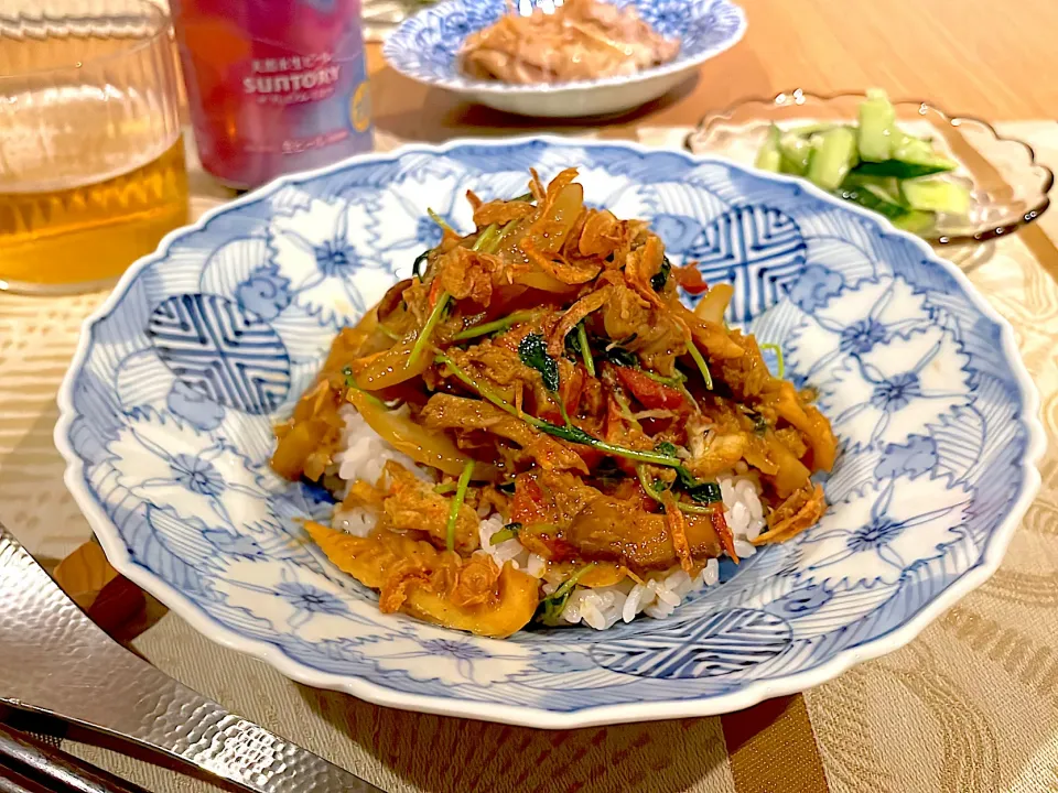 カニと野菜のカレー炒め🦀|Saori.Sさん