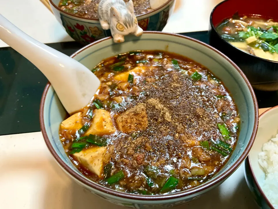 追い山椒ビンビンのお家で作る麻婆豆腐|Takeshi  Nagakiさん