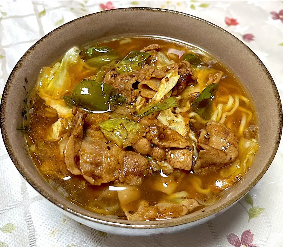 回鍋肉ラーメン🍜|ゆうじ.さん