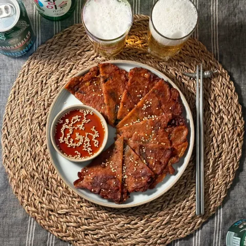 「粉唐がらし」を使ってみたSnapdishの料理・レシピ写真:パキムチジョン、ソメク