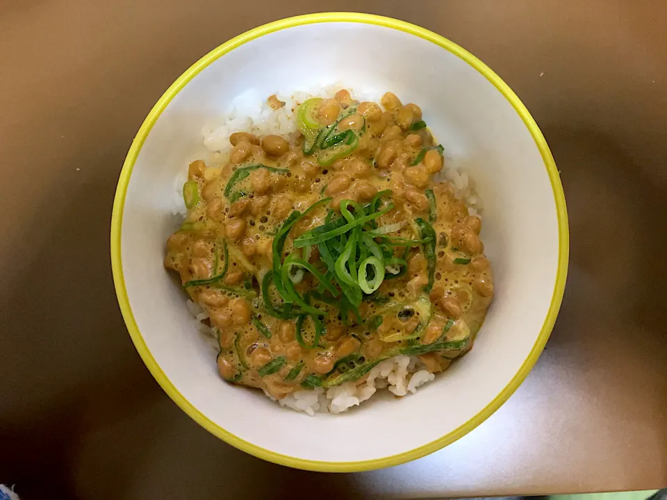 納豆ご飯|ばーさんさん