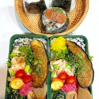 2025,11,29 今週ラスト!自家製味噌茄子焼き🍆お弁当さん🍱|kayoo_ch517♡3太郎1姫２モル♡81line Maさん