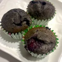 黒ごま麹ヴィーガンマフィン|みうのすけさん