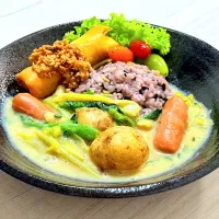 クリーム煮とブラックフライデーのセブンの春巻|tap.rinさん