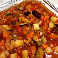 ⭐︎今日の晩ご飯⭐︎ 野菜たっぷりミネストローネ|hamamaさん