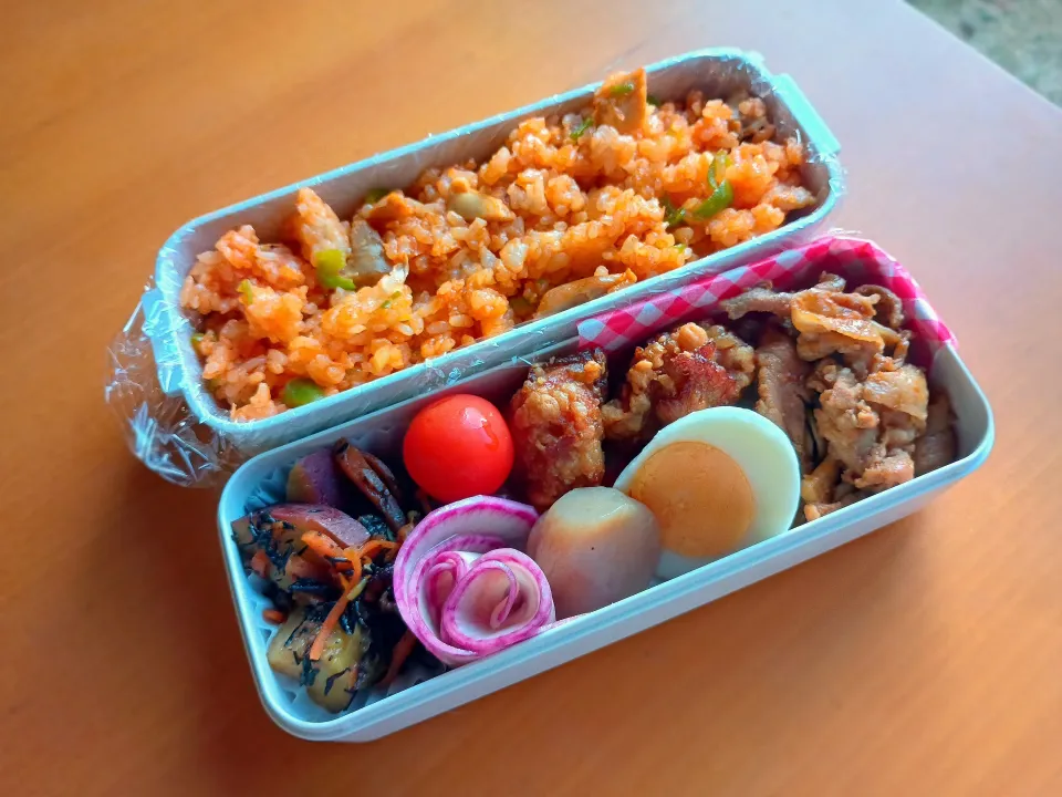 次男弁当|tamagomagomagoさん