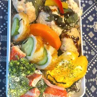 中学and高校男子お弁当🍱|チーズさん