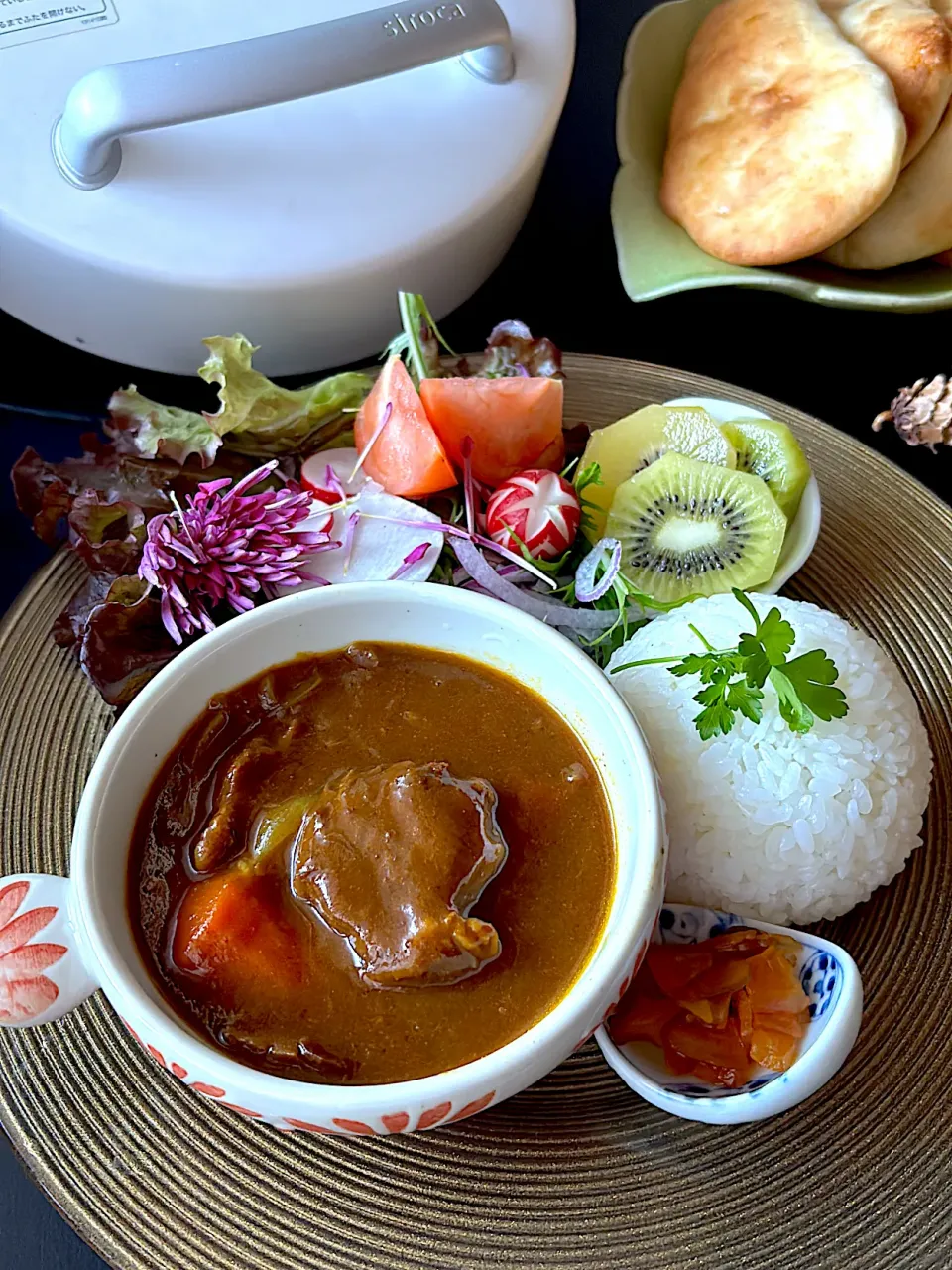 ビーフカレーワンプレート🍛|とんちんさん