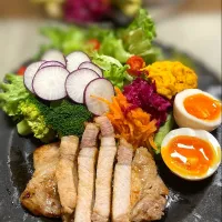 豚肉の酒粕入り味噌漬け焼き|kaladacafemakumaさん
