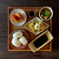 新米おにぎりプレート|mihooobuuさん