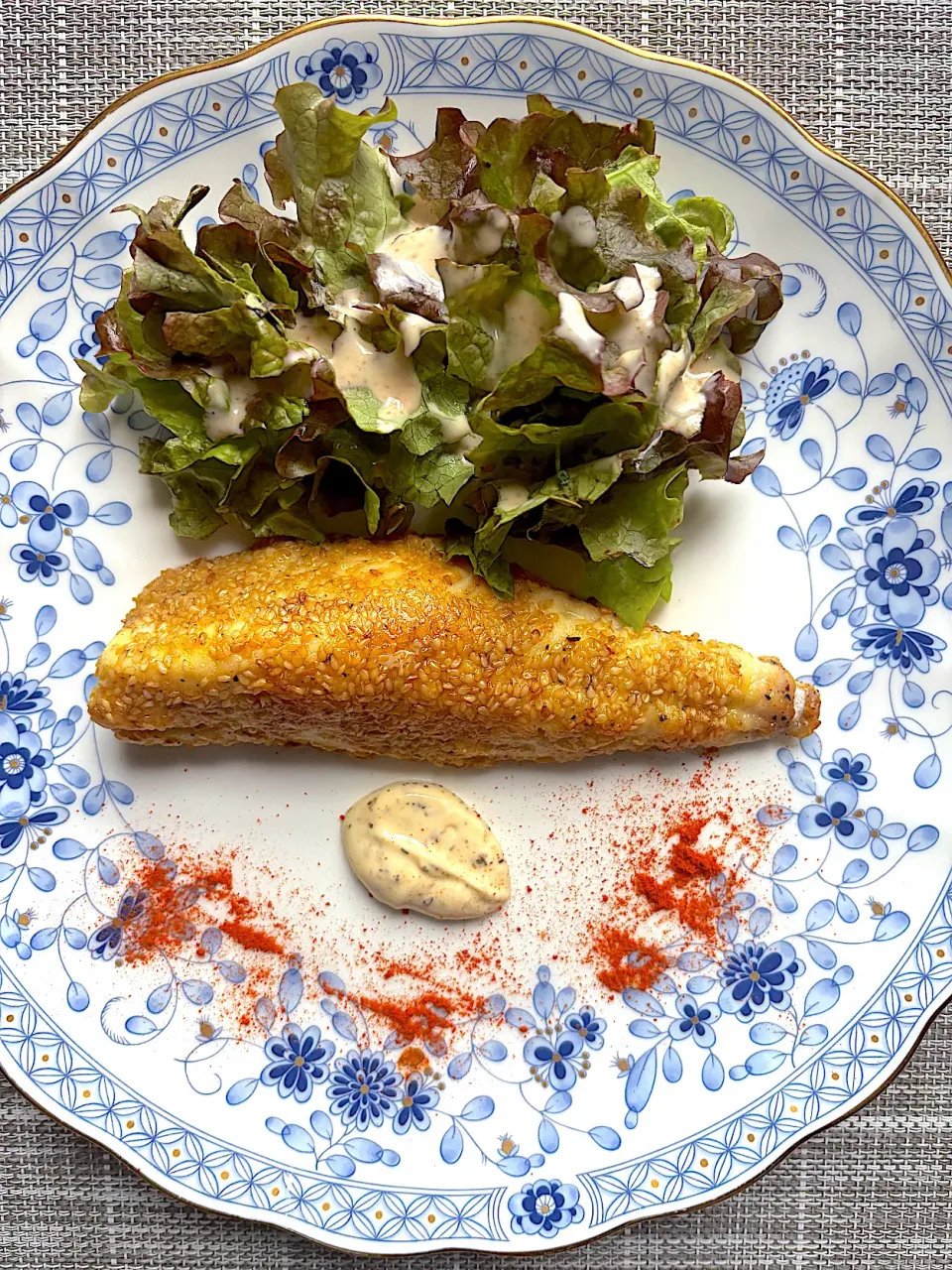 ほうぼうの白胡麻ピカタ|栃倉 直人さん