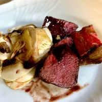 Marinated Venison Steak|gonbenさん