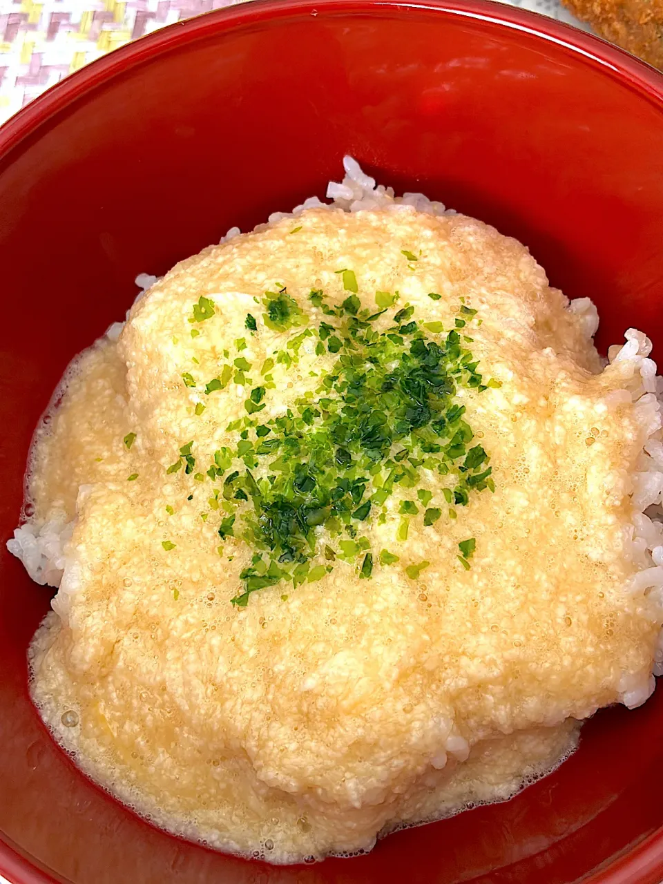 とろろご飯とアジフライ|🍒ふみりん🍒さん