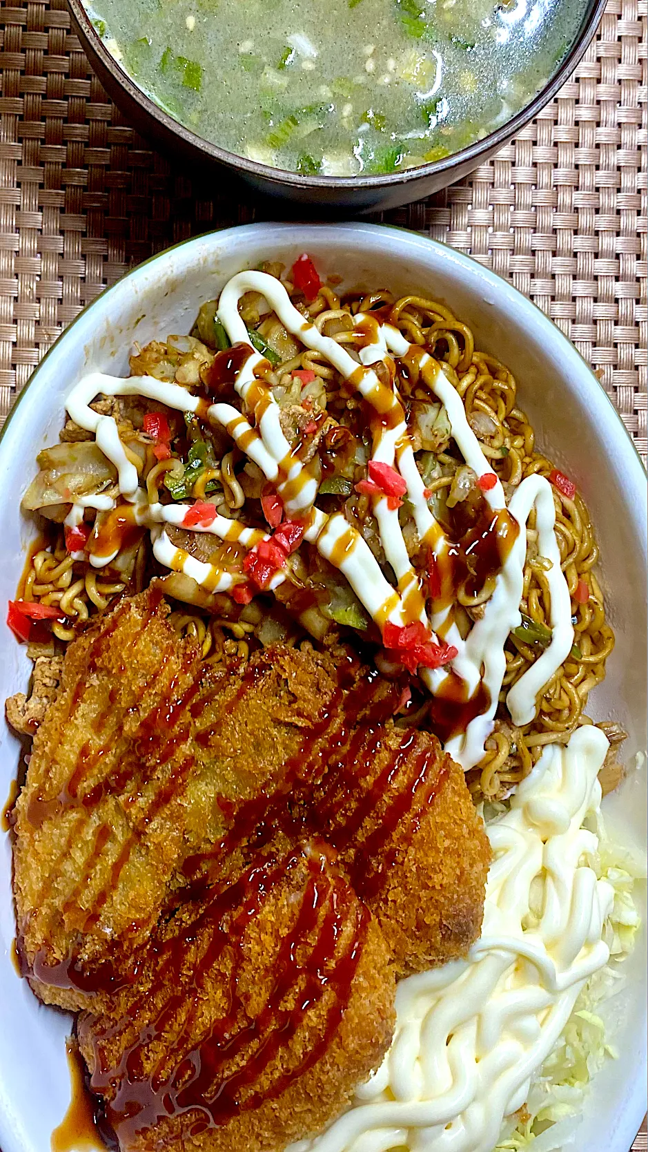 焼きそばフライセット|すくらんぶるえっぐさん