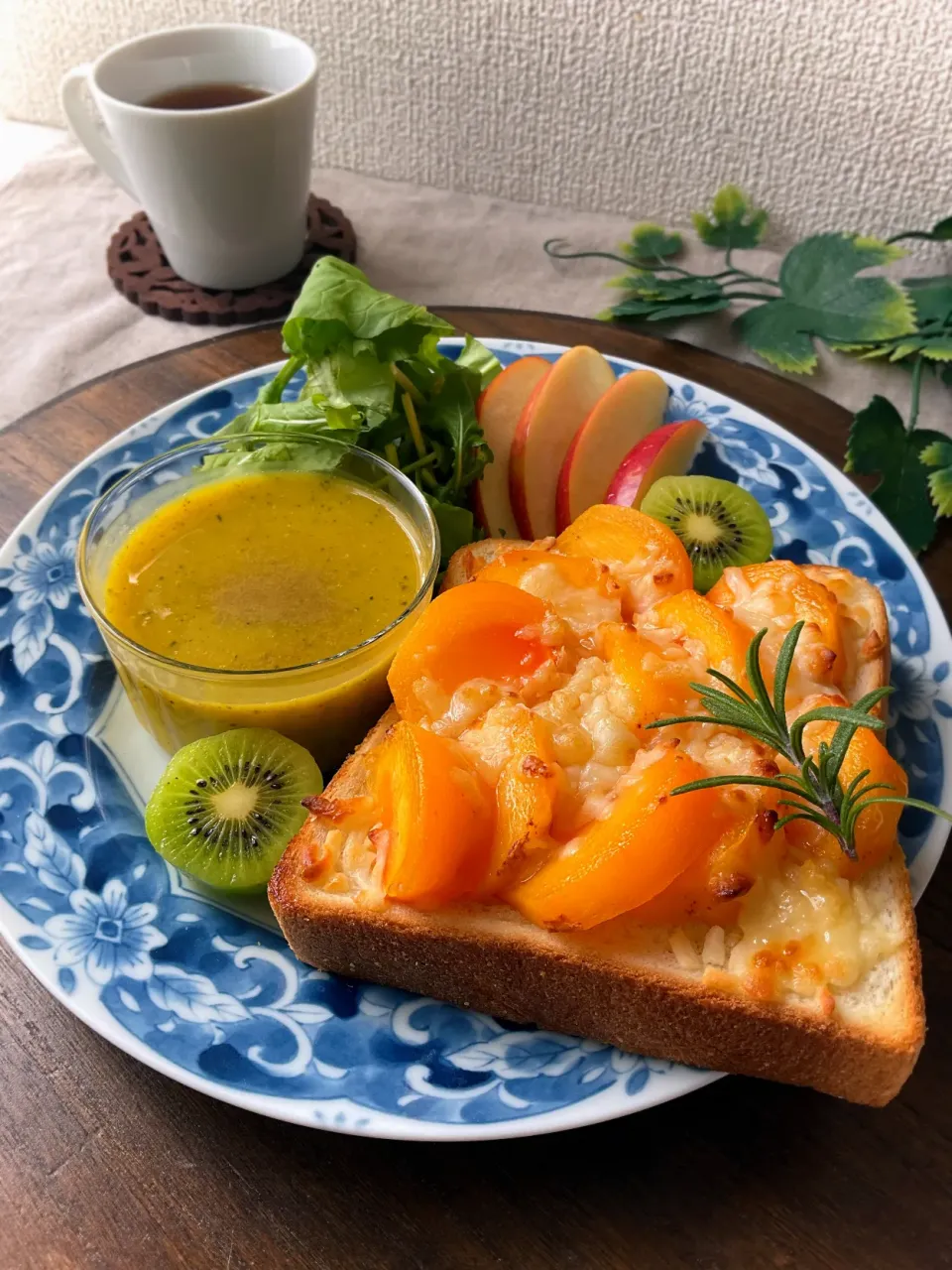 柿noハニーチーズトースト|スイーツポテトさん