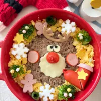 トナカイさんのリースべんとう|yumimaさん