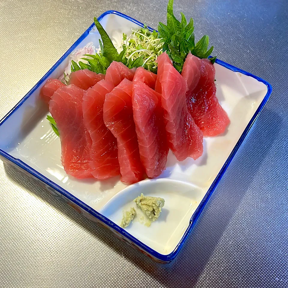 #マグロの刺身|古川まゆみさん