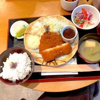 阿佐ヶ谷　京都祇園　はなれ　アジフライ定食|ぽんぽこまめだ。さん