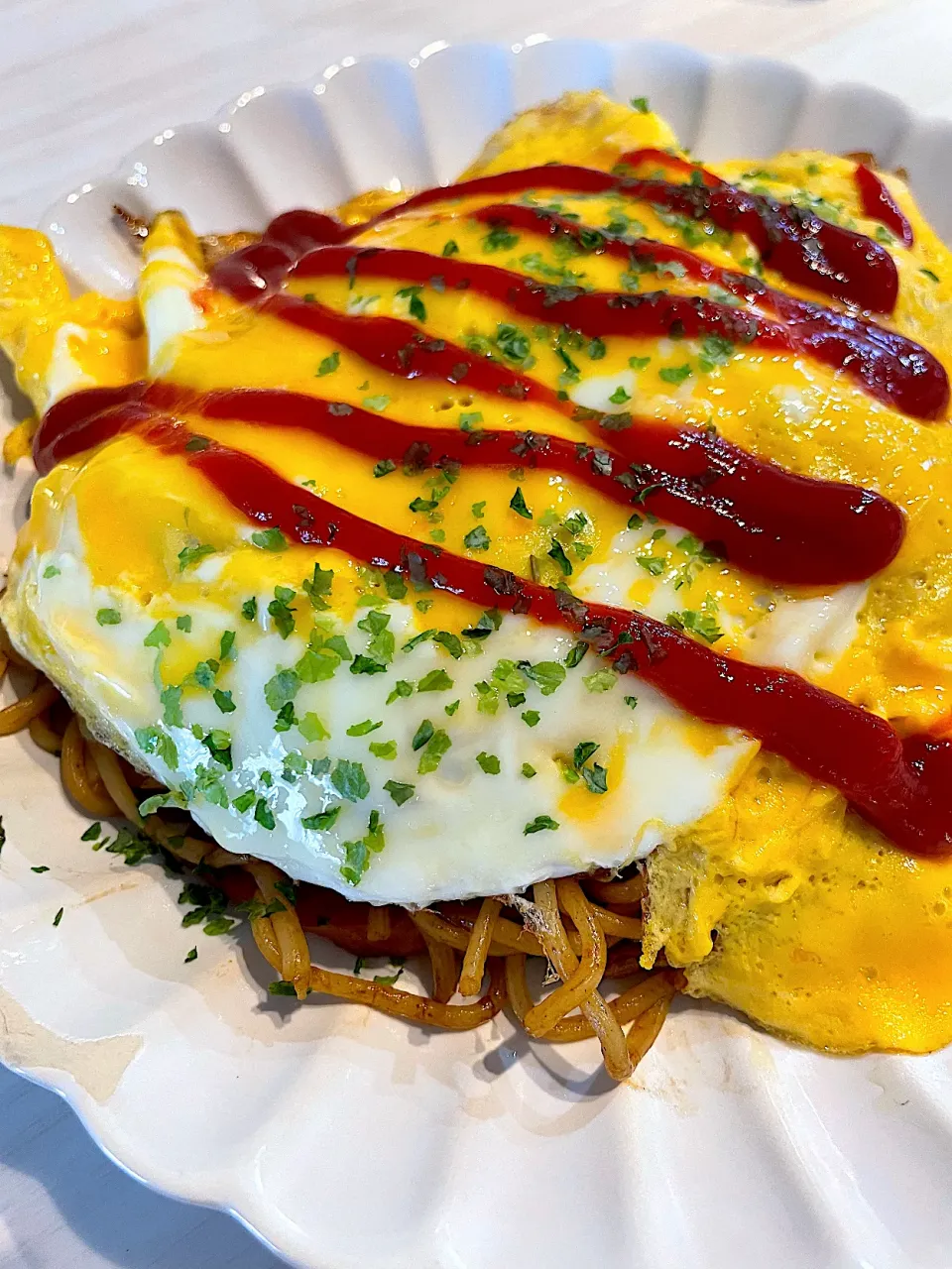 オム焼きそば|キヨさん