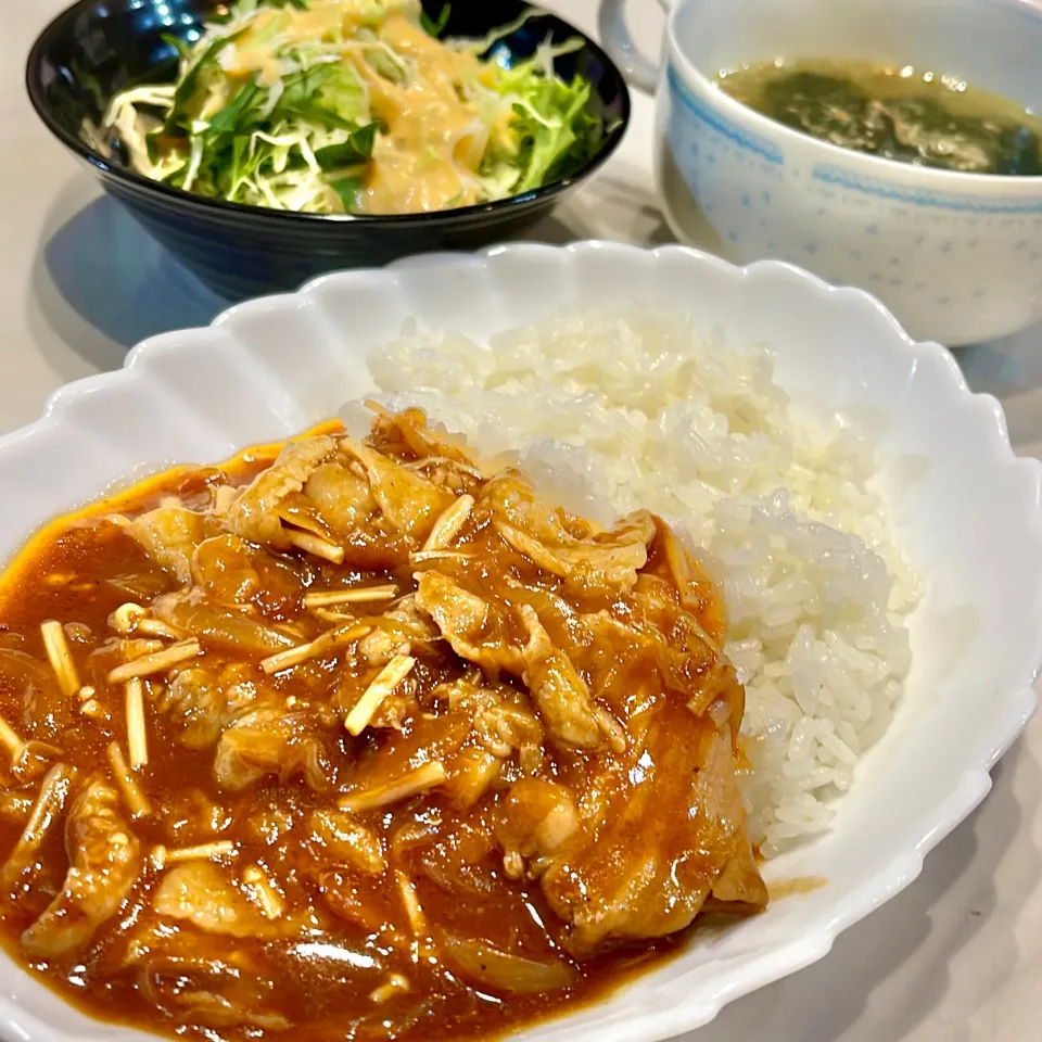 和風デミハヤシライス|ぎんさん