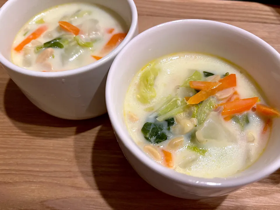 白菜のミルクスープ|茶茶茶さん