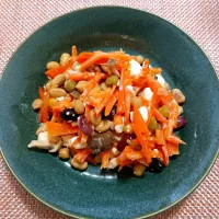 人参とお豆のあえもの|あやもこさん