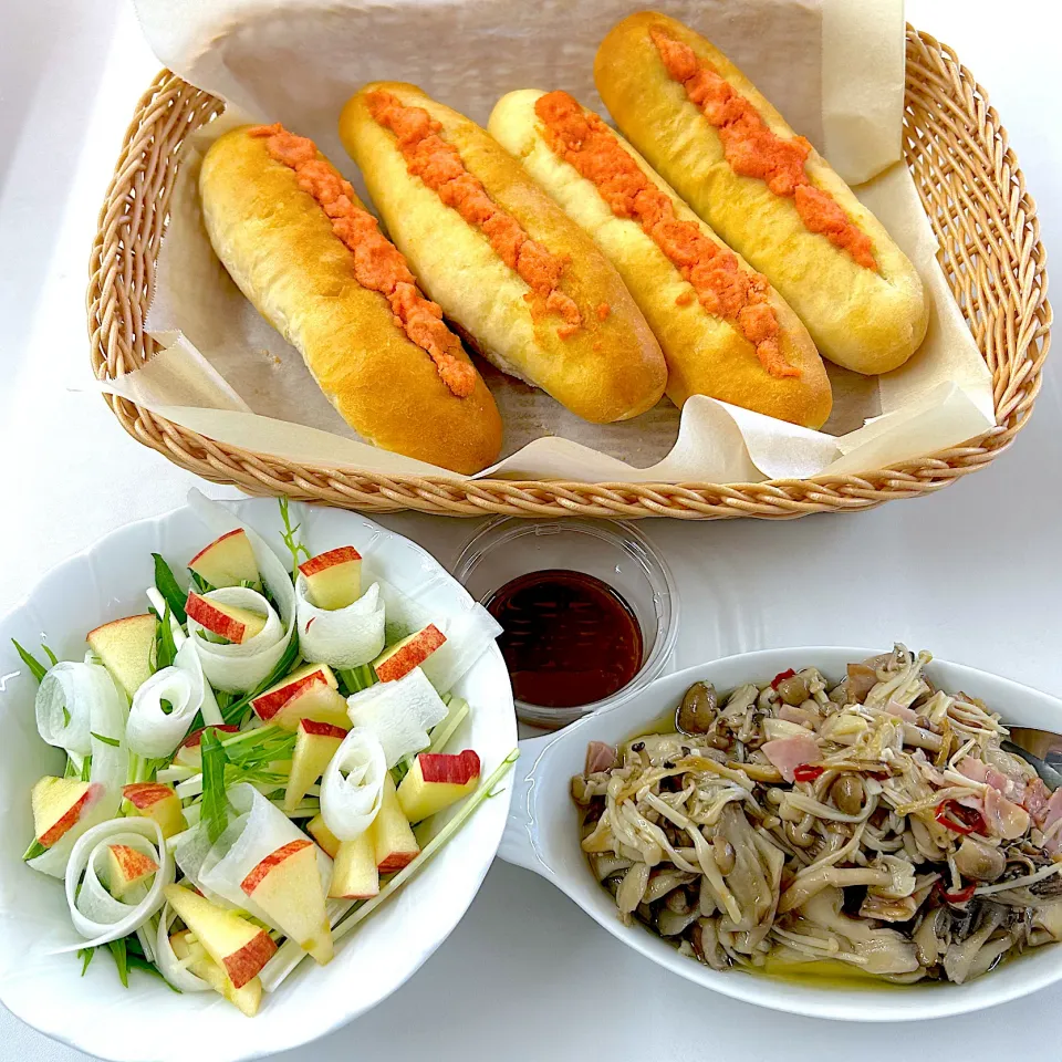 明太フランスパン|🍊🍒ユッキー🎂🍞🍲さん