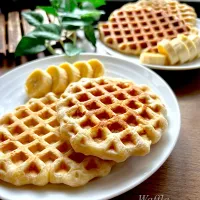 甘酒でベルギーワッフル|はやちんさん