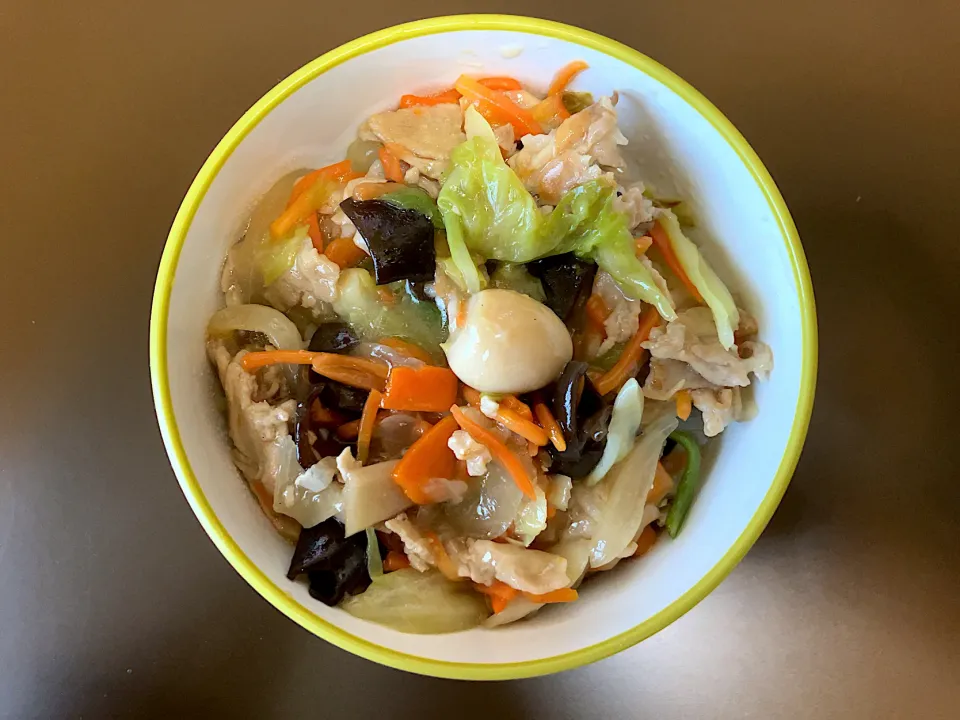 中華丼|ばーさんさん