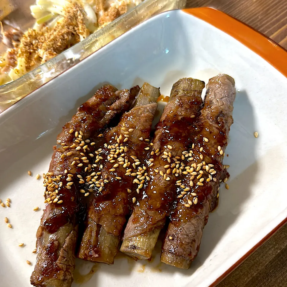 柔らかごぼうの牛肉巻き|gohan♡さん
