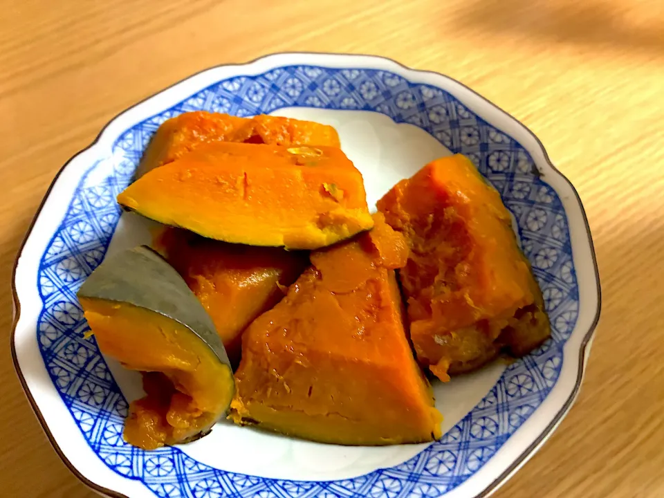 かぼちゃの甘煮。|くろーぶやんさん