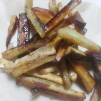 サツマイモでオサツスティック|あいりさん