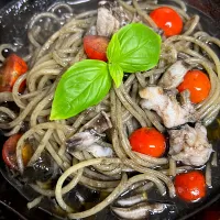 イカ墨パスタ|チャコイブさん