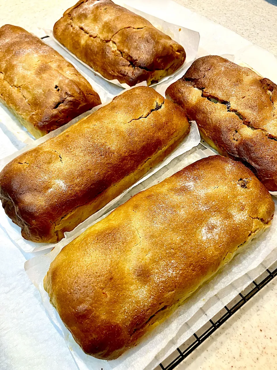 抹茶粉糖降る前の抹茶シュトーレン|ユキちゃんさん