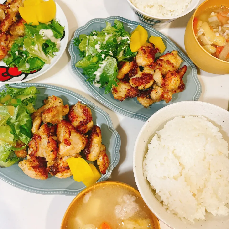 チーズチキンカツと豚汁♡|38cさん