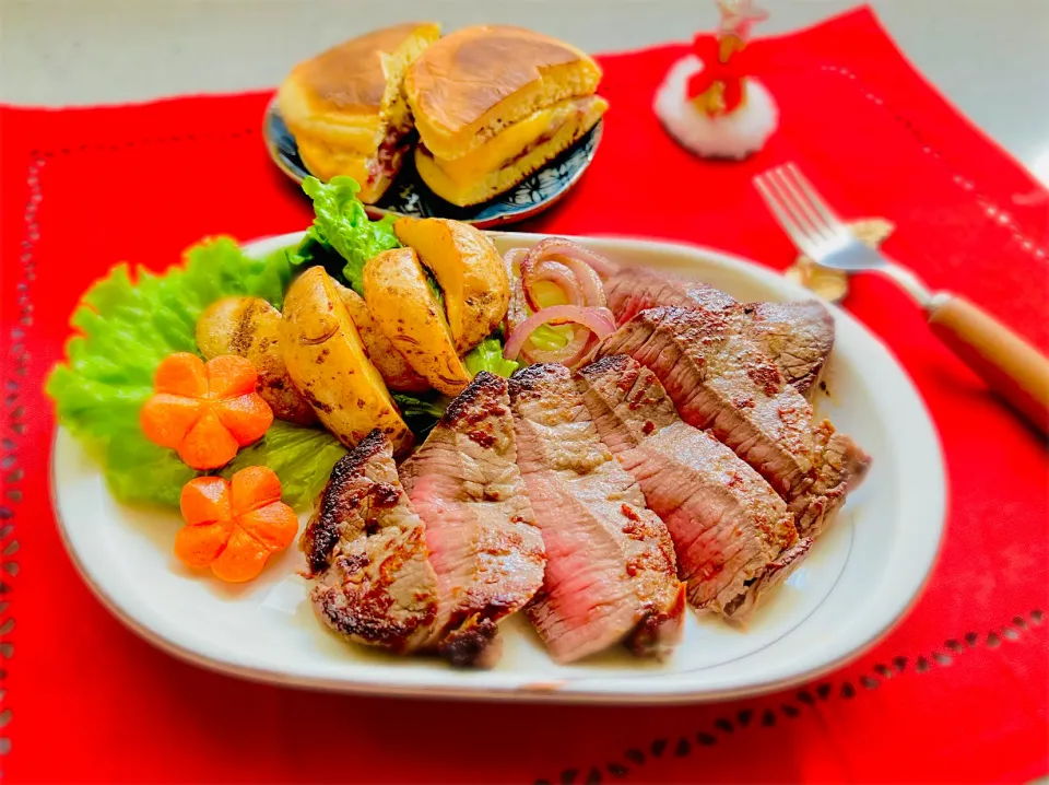 「ステーキ🥩」|バシュランさん