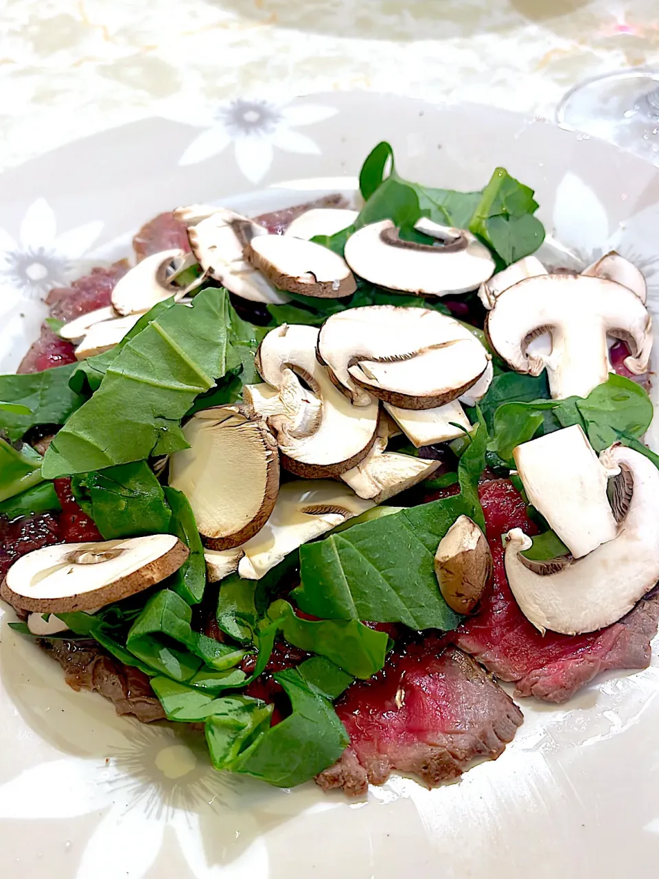 牛肉のカルパッチョ ベリーソース|アプリールクッキングスタジオさん