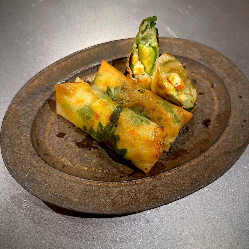 エビとアボカドの春巻き|はーさん