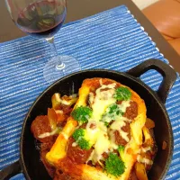 ミートボールのワイン煮食パンボード|setuさん