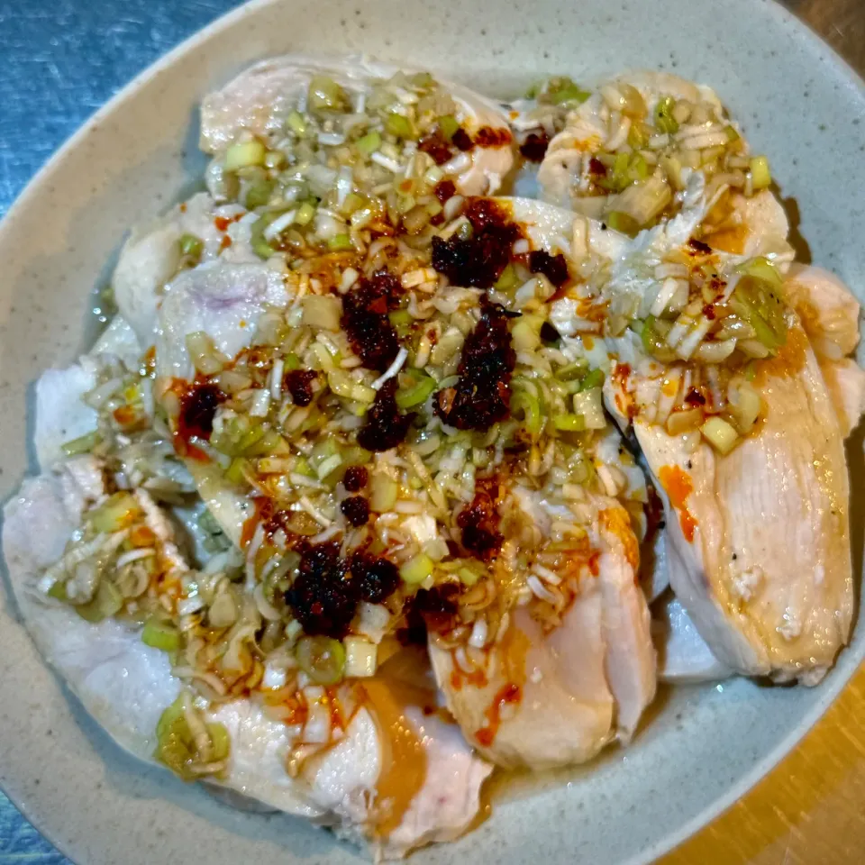 とりむねにくのねぎだれがけ|654worksさん