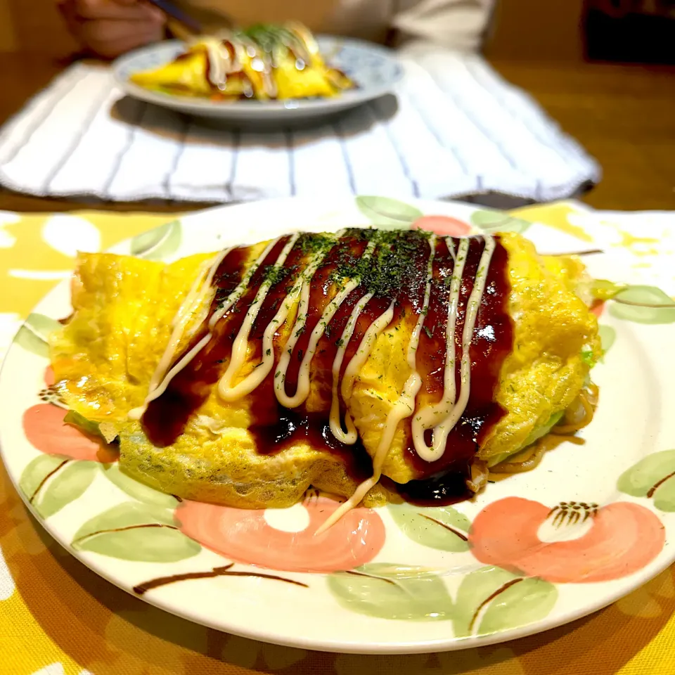 志麻さんの焼きそばで、オムそば🐥|kaoriさん