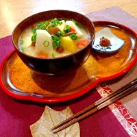 野菜たっぷりお味噌汁