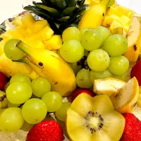 フルーツ盛り合わせ　甥っ子誕生日|キヨさん