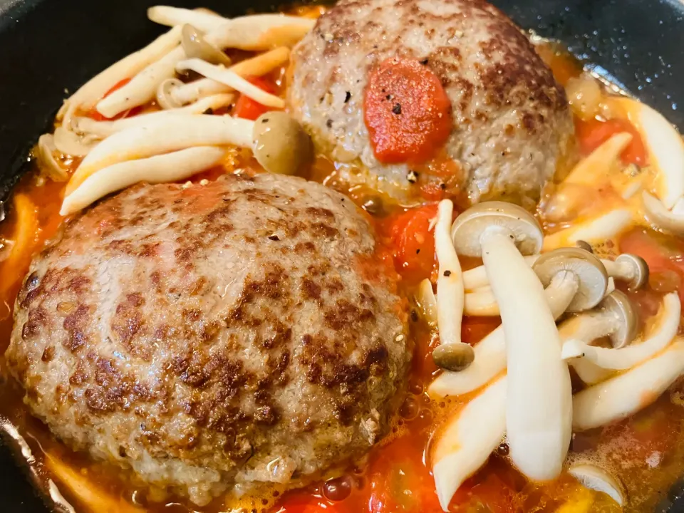 七海さんの料理 酒蒸しハンバーグ|ご飯はん♪さん