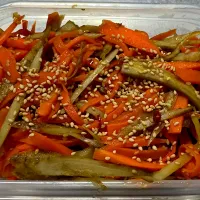 きんぴらごぼう|料理好きなじいさまさん