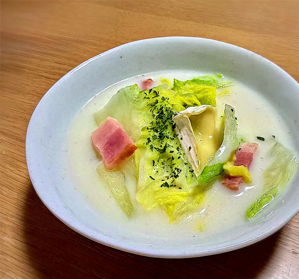 🥄白菜とベーコンのクリーム煮　カマンベール入り|kaeさん