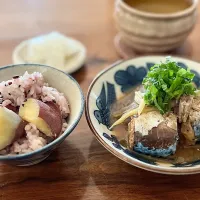 さつまいもご飯 & さばのサッパリ南蛮|アッコ✨さん