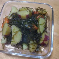 さつまいもの切昆布煮|keihaさん